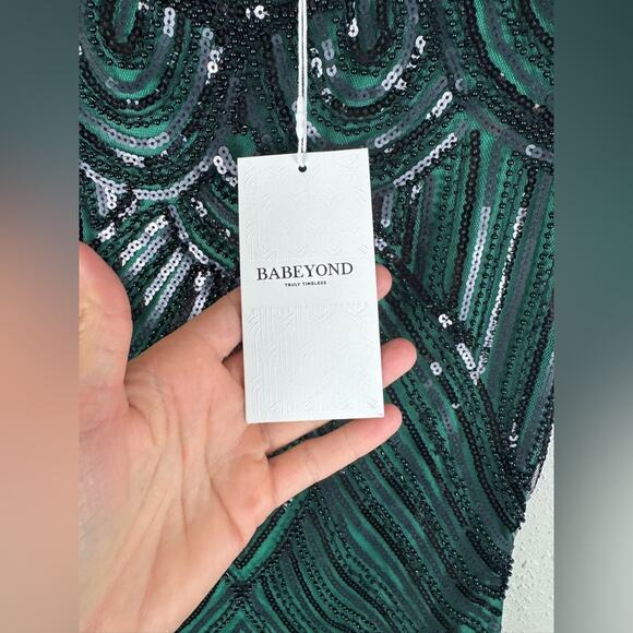 (M) NWT Babeyond 1920’s Flapper style Dress - Picture 4 of 12